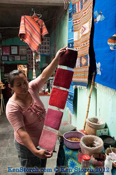 Teotitlan – Weaving in Oaxaca